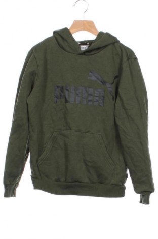 Gyerek sweatshirt PUMA, Méret 10-11y / 146-152 cm, Szín Zöld, Ár 7 369 Ft