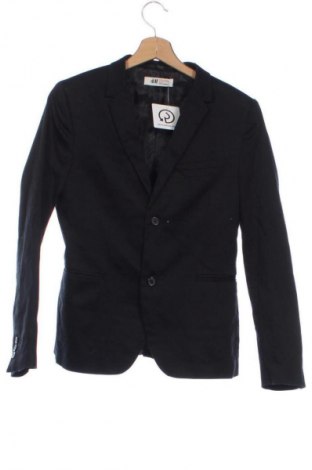 Детско сако H&M, Размер 12-13y/ 158-164 см, Цвят Черен, Цена 16,36 €