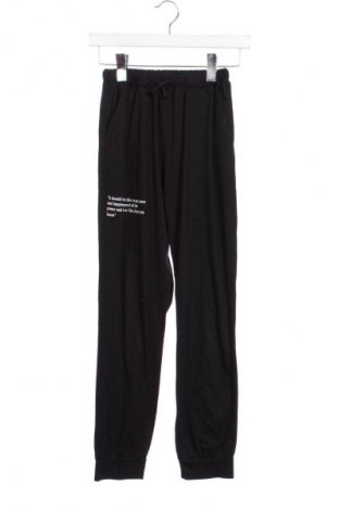 Dziecięce spodnie sportowe SHEIN, Rozmiar 10-11y/ 146-152 cm, Kolor Czarny, Cena 46,99 zł