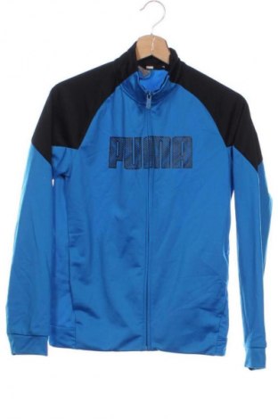 Dziecięca sportowa bluza PUMA, Rozmiar 12-13y/ 158-164 cm, Kolor Niebieski, Cena 61,99 zł