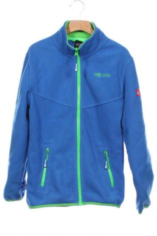 Детско спортно горнище Trollkids, Размер 10-11y/ 146-152 см, Цвят Син, Цена 10,22 €