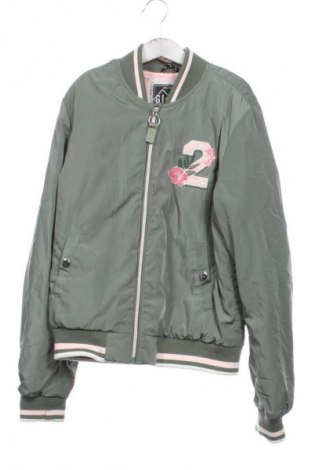 Kinderjacke C&A, Größe 11-12y/ 152-158 cm, Farbe Grün, Preis 11,99 €