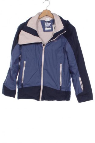 Dziecięca zimowa kurtka sportowa Decathlon, Rozmiar 11-12y/ 152-158 cm, Kolor Niebieski, Cena 109,99 zł