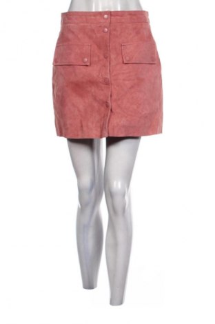 Kožená sukně  Mango, Velikost S, Barva Růžová, Cena  2 381,00 Kč