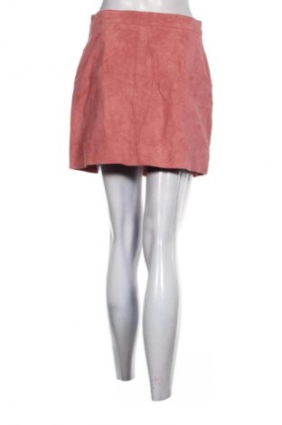 Kožená sukně  Mango, Velikost S, Barva Růžová, Cena  2 381,00 Kč