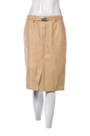 Bőrszoknya Master Pelle, Méret L, Szín Bézs, Ár 14 347 Ft