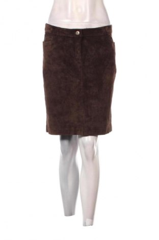 Kožená sukňa  More & More, Veľkosť L, Farba Hnedá, Cena  40,95 €