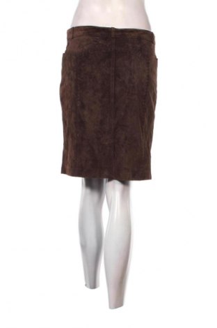 Kožená sukňa  More & More, Veľkosť L, Farba Hnedá, Cena  40,95 €