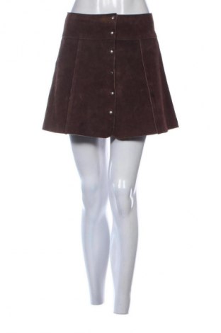 Bőrszoknya Unbranded, Méret S, Szín Barna, Ár 12 397 Ft