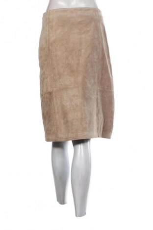Bőrszoknya VILA, Méret S, Szín Bézs, Ár 13 609 Ft