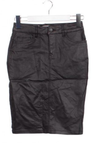 Lederrock Vero Moda, Größe XS, Farbe Schwarz, Preis € 4,99