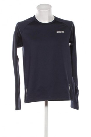 Ανδρική μπλούζα Adidas, Μέγεθος L, Χρώμα Μπλέ, Τιμή 20,99 €