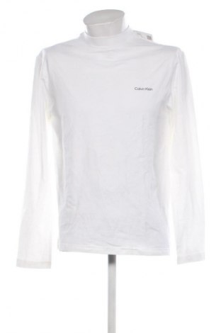 Bluză de bărbați Calvin Klein, Mărime L, Culoare Alb, Preț 393,99 Lei