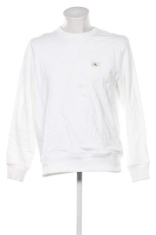 Bluză de bărbați Calvin Klein Jeans, Mărime L, Culoare Alb, Preț 446,99 Lei