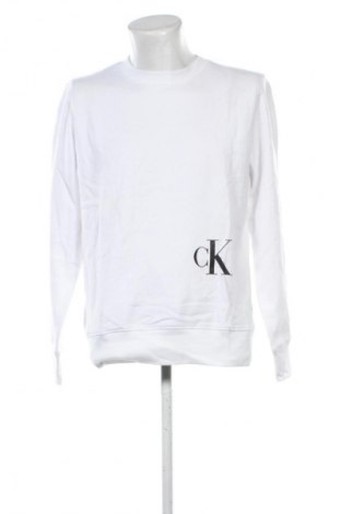 Bluză de bărbați Calvin Klein Jeans, Mărime L, Culoare Alb, Preț 294,99 Lei