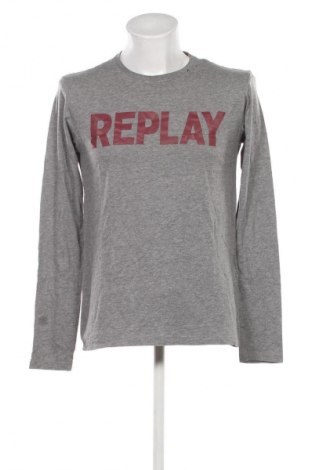 Мъжка блуза Replay, Размер L, Цвят Сив, Цена 13,29 €