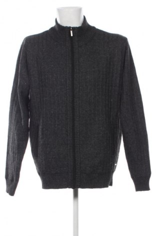 Jachetă tricotată de bărbați Cappuccino, Mărime XL, Culoare Gri, Preț 37,99 Lei