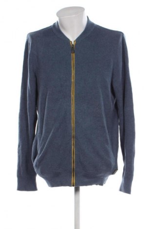 Jachetă tricotată de bărbați Casa Moda, Mărime XL, Culoare Albastru, Preț 102,99 Lei