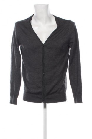 Jachetă tricotată de bărbați Dressmann, Mărime M, Culoare Gri, Preț 58,99 Lei