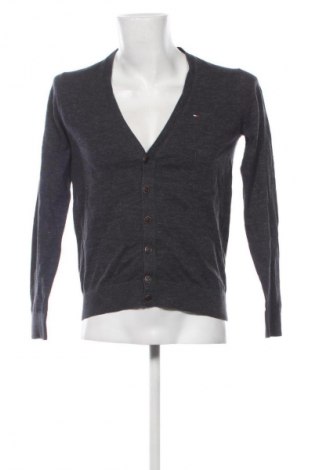 Herren Strickjacke Hilfiger Denim, Größe M, Farbe Grau, Preis € 54,99