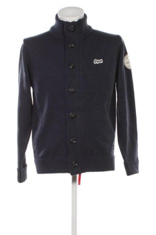 Jachetă tricotată de bărbați Jack & Jones, Mărime L, Culoare Albastru, Preț 54,99 Lei