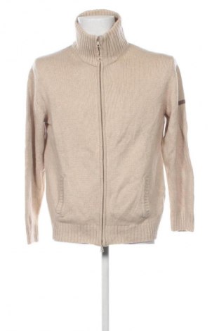 Jachetă tricotată de bărbați Navigare, Mărime L, Culoare Bej, Preț 62,99 Lei