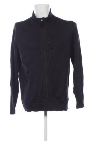 Jachetă tricotată de bărbați S.Oliver, Mărime XL, Culoare Albastru, Preț 67,99 Lei