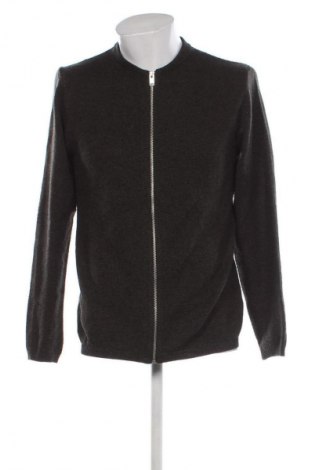 Jachetă tricotată de bărbați Selected, Mărime M, Culoare Verde, Preț 127,99 Lei