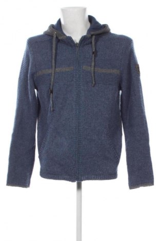 Jachetă tricotată de bărbați Spieth & Wensky, Mărime L, Culoare Albastru, Preț 88,99 Lei