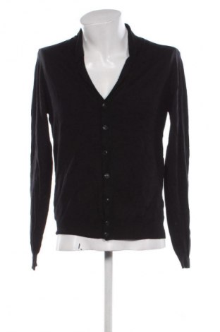 Jachetă tricotată de bărbați Zara, Mărime L, Culoare Negru, Preț 61,99 Lei