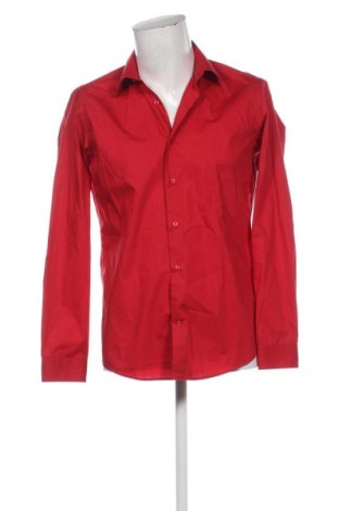 Herrenhemd Giacomo Conti, Größe M, Farbe Rot, Preis € 21,99