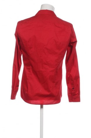 Herrenhemd Giacomo Conti, Größe M, Farbe Rot, Preis € 21,99