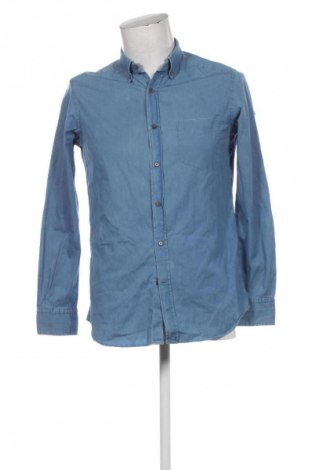 Мъжка риза Massimo Dutti, Размер M, Цвят Син, Цена 36,00 €