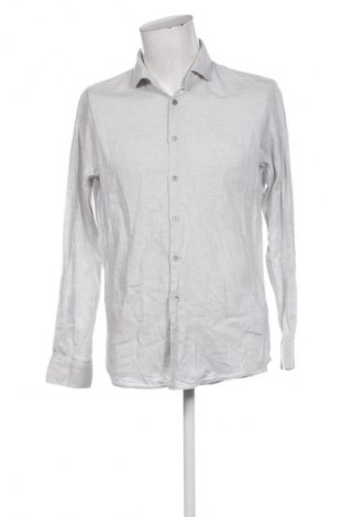 Herrenhemd Strellson, Größe L, Farbe Grau, Preis € 21,99