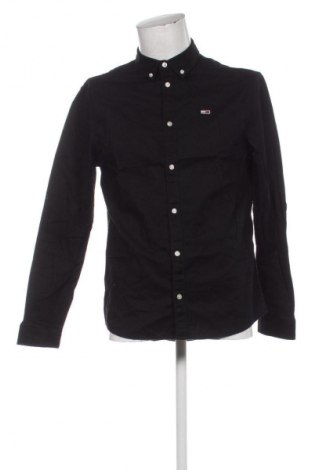 Мъжка риза Tommy Jeans, Размер L, Цвят Черен, Цена 53,68 €