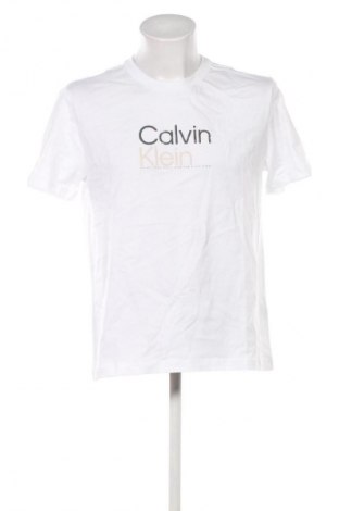 Ανδρικό t-shirt Calvin Klein, Μέγεθος XL, Χρώμα Λευκό, Τιμή 39,99 €