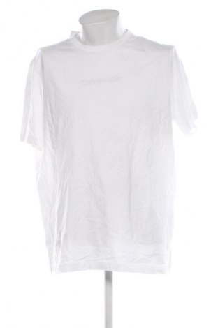 Tricou de bărbați Calvin Klein, Mărime XL, Culoare Alb, Preț 259,99 Lei