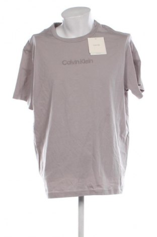 Tricou de bărbați Calvin Klein, Mărime XL, Culoare Gri, Preț 186,99 Lei