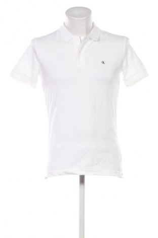 Tricou de bărbați Calvin Klein Jeans, Mărime M, Culoare Alb, Preț 371,99 Lei