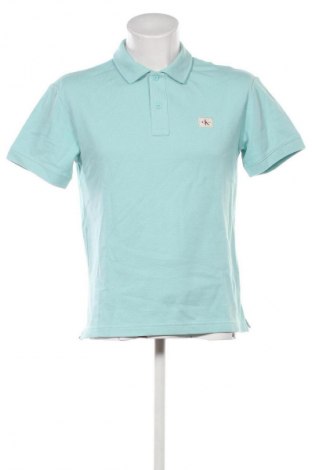 Tricou de bărbați Calvin Klein Jeans, Mărime S, Culoare Albastru, Preț 424,99 Lei