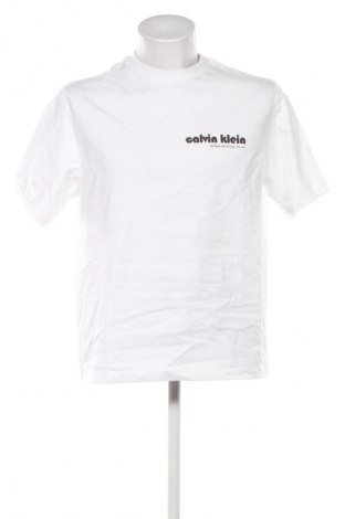 Herren Shirt Calvin Klein Jeans, Größe S, Farbe Weiß, Preis 67,99 €