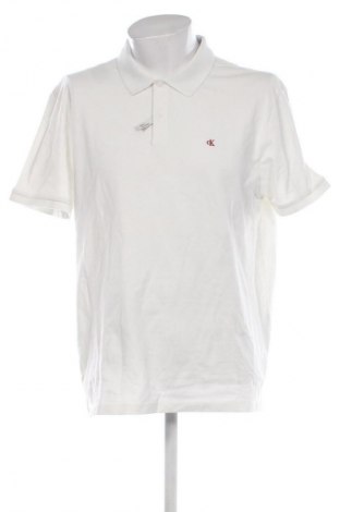 Herren Shirt Calvin Klein Jeans, Größe XL, Farbe Weiß, Preis 77,99 €