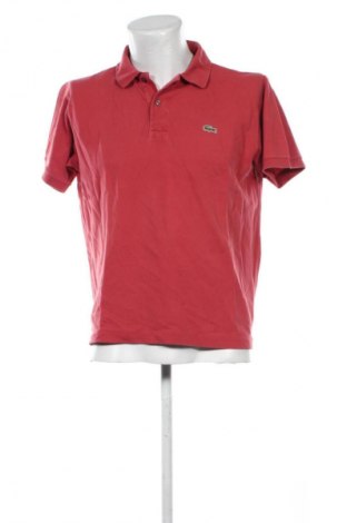 Męski T-shirt Lacoste, Rozmiar L, Kolor Czerwony, Cena 98,99 zł