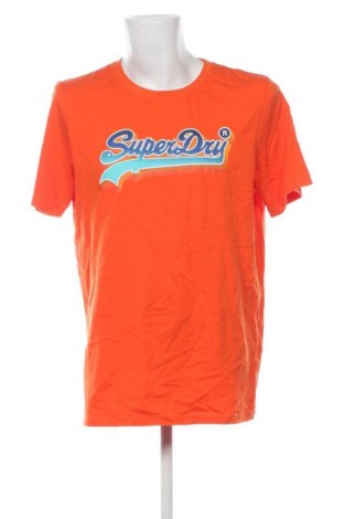 Herren T-Shirt Superdry, Größe XXL, Farbe Orange, Preis € 15,99