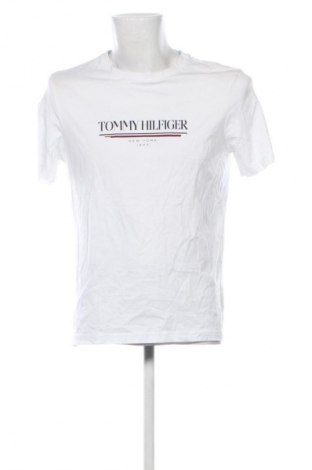 Tricou de bărbați Tommy Hilfiger, Mărime M, Culoare Alb, Preț 107,99 Lei