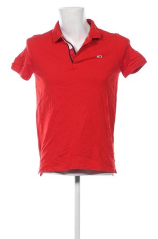 Férfi póló Tommy Jeans, Méret M, Szín Piros, Ár 14 489 Ft