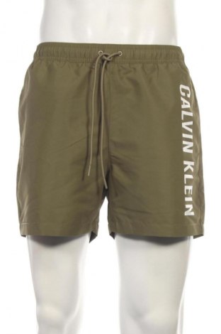 Męskie kąpielówki Calvin Klein Jeans, Rozmiar L, Kolor Zielony, Cena 290,99 zł