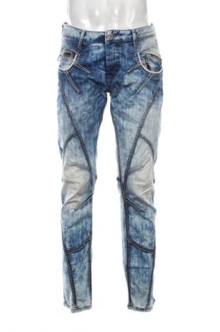 Męskie jeansy Cipo & Baxx, Rozmiar L, Kolor Niebieski, Cena 107,99 zł