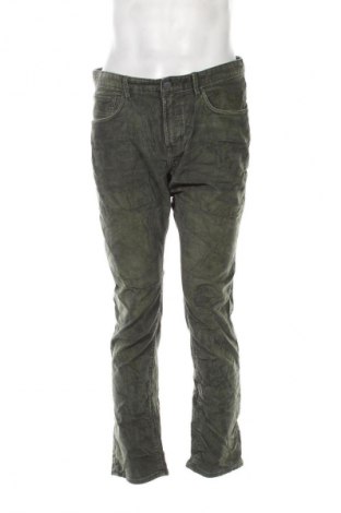 Pánské manšestráky  Massimo Dutti, Velikost L, Barva Zelená, Cena  489,00 Kč