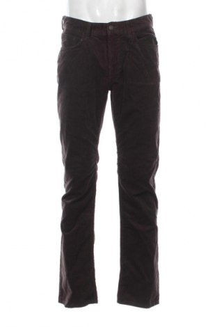 Pantaloni raiați de bărbați Tommy Hilfiger, Mărime L, Culoare Maro, Preț 155,99 Lei